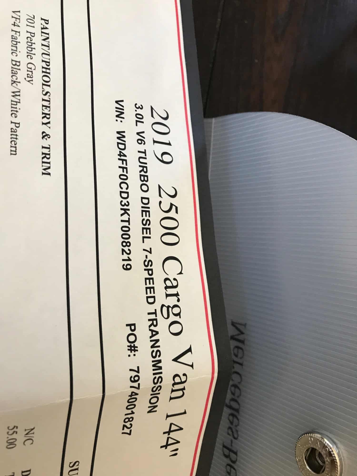 2019 Mercedes Sprinter For Sale In San Diego, California Van Viewer