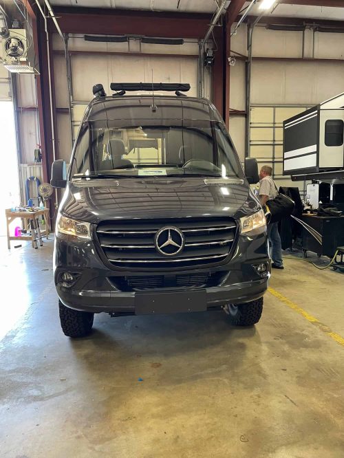 Front-view-van